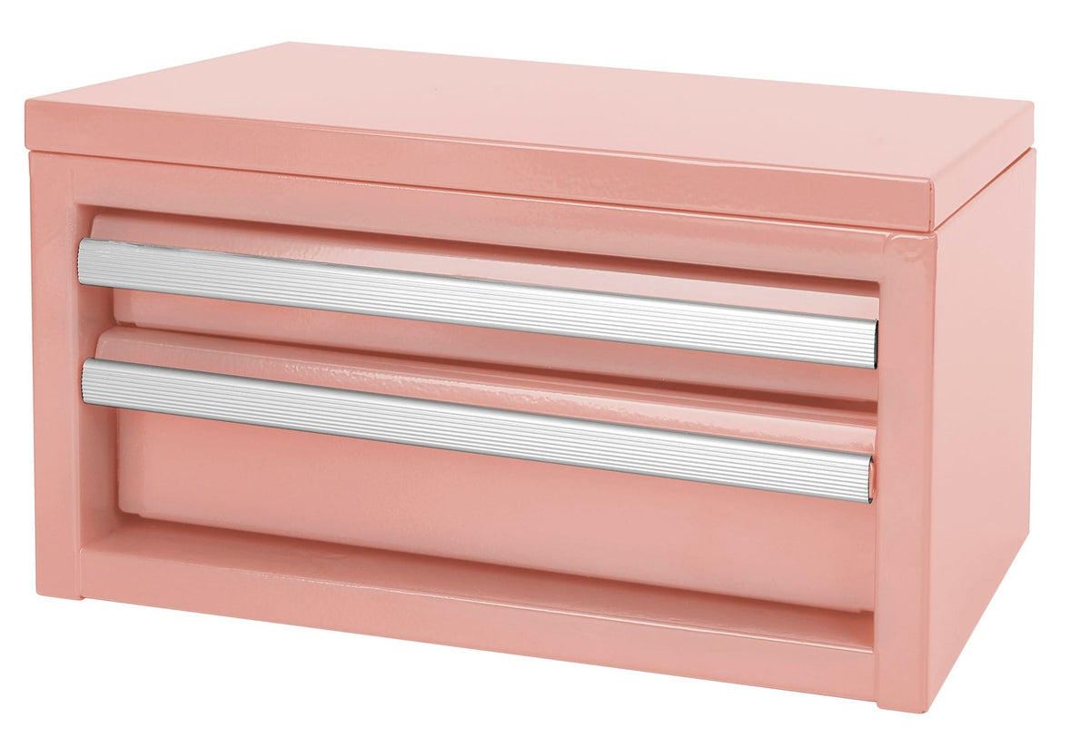 Mastercraft Mini Toolbox with 2 Drawers, Peach