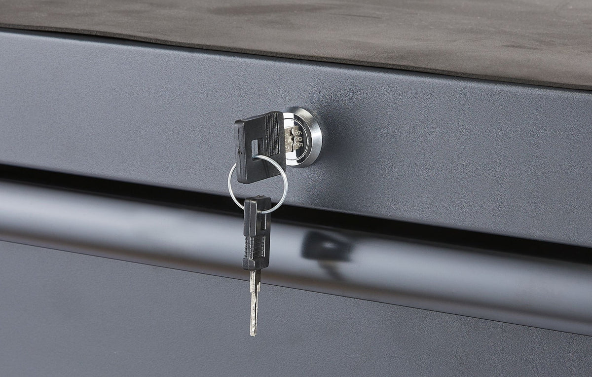 Mastercraft Tool Storage Cabinet, 8 Drawer, 41-in, Black