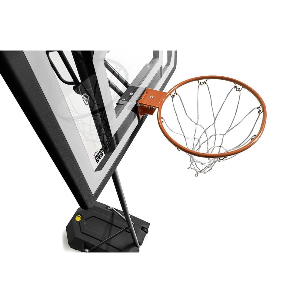 SKLZ Pro Mini Kids' Portable Adjustable Poolside Basketball Backboard, Hoop & Net System with Ball, 33-in
