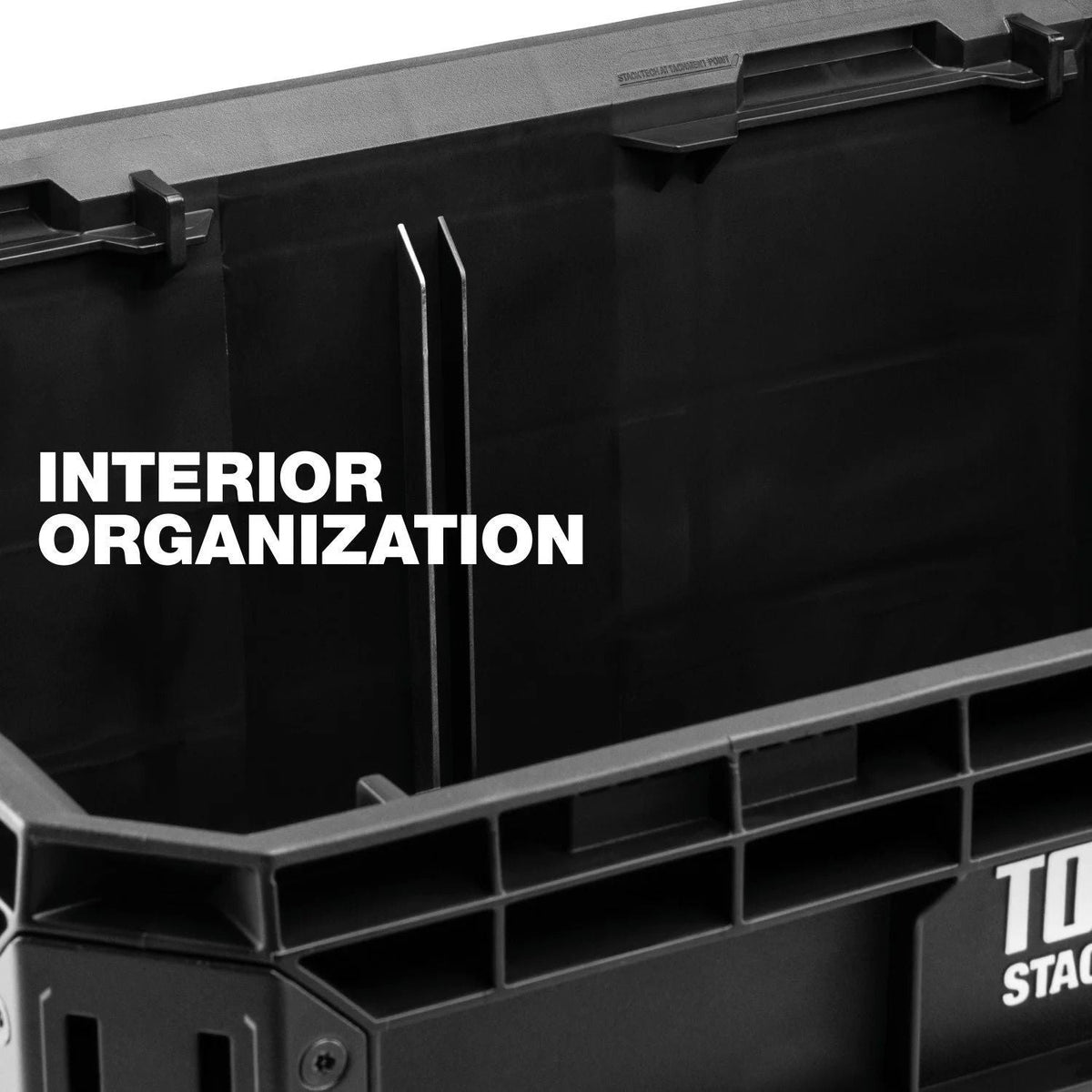 ToughBuilt StackTech Auto-Locking Tool Storage Crate