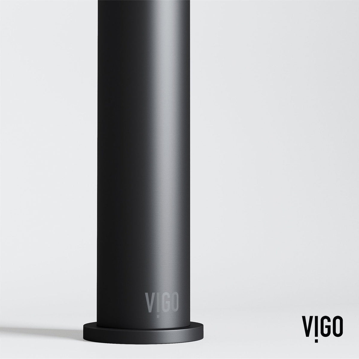 VIGO Magnolia MatteStone White Bathroom Sink/Basin Set with Apollo Faucet and Rectangular Composite Vessel