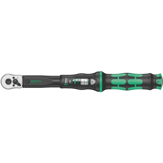 Wera Tools 1/2-in Drive Torque Wrench, 30-146 ft-lbs