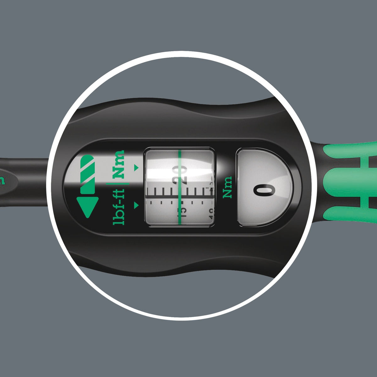 Wera Tools 1/2-in Drive Torque Wrench, 30-146 ft-lbs