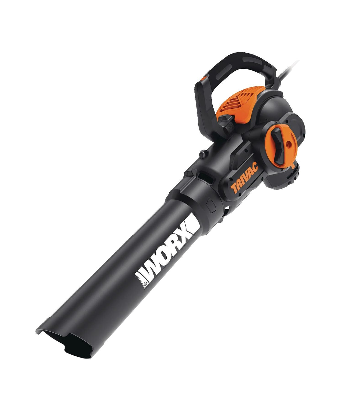 WORX WG522 Trivac 12 Amp 3-in-1 Electric Vacuum Blower/Mulcher/Vac with Shoulder Strap