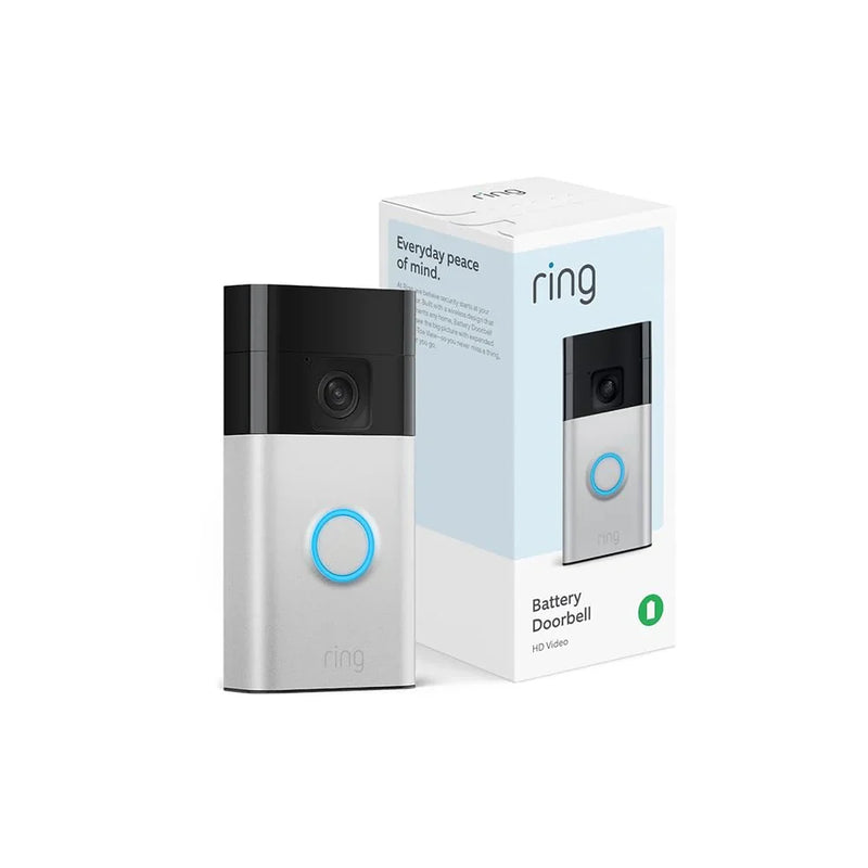 Ring Battery Doorbell | Home or business security with Head-to-Toe Video, Live View with Two-Way Talk, and Motion Detection & Alerts (newest model), Venetian Bronze A1