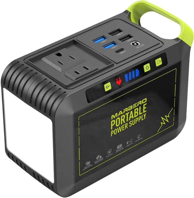 88Wh Portable Power Station 24000mAh Camping Solar Generator Lithium Battery V5