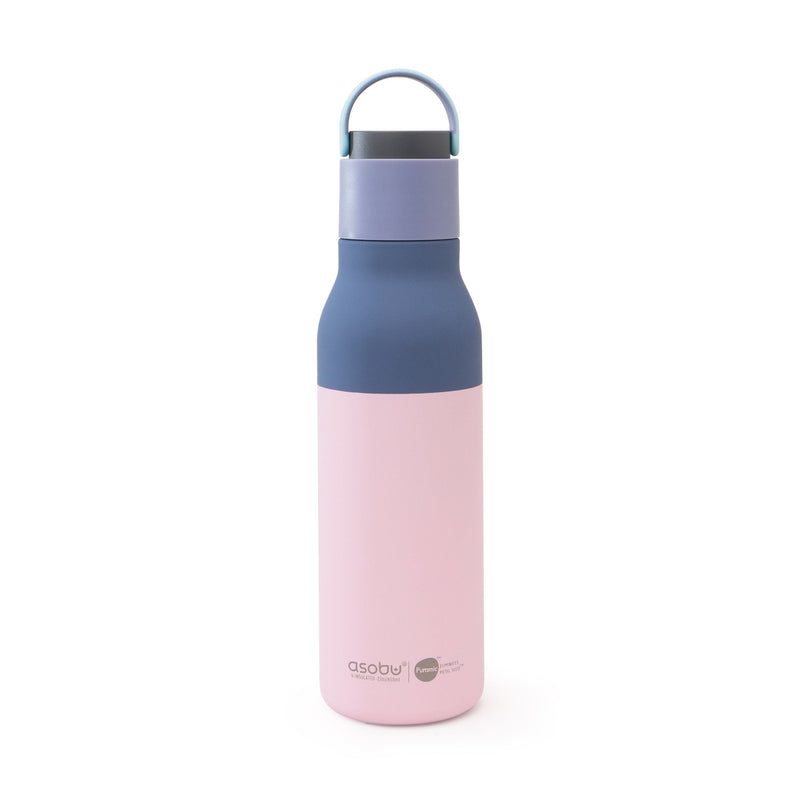 Asobu Metro Ceramic Water Bottle, 22-oz, Pastel Pink Y3