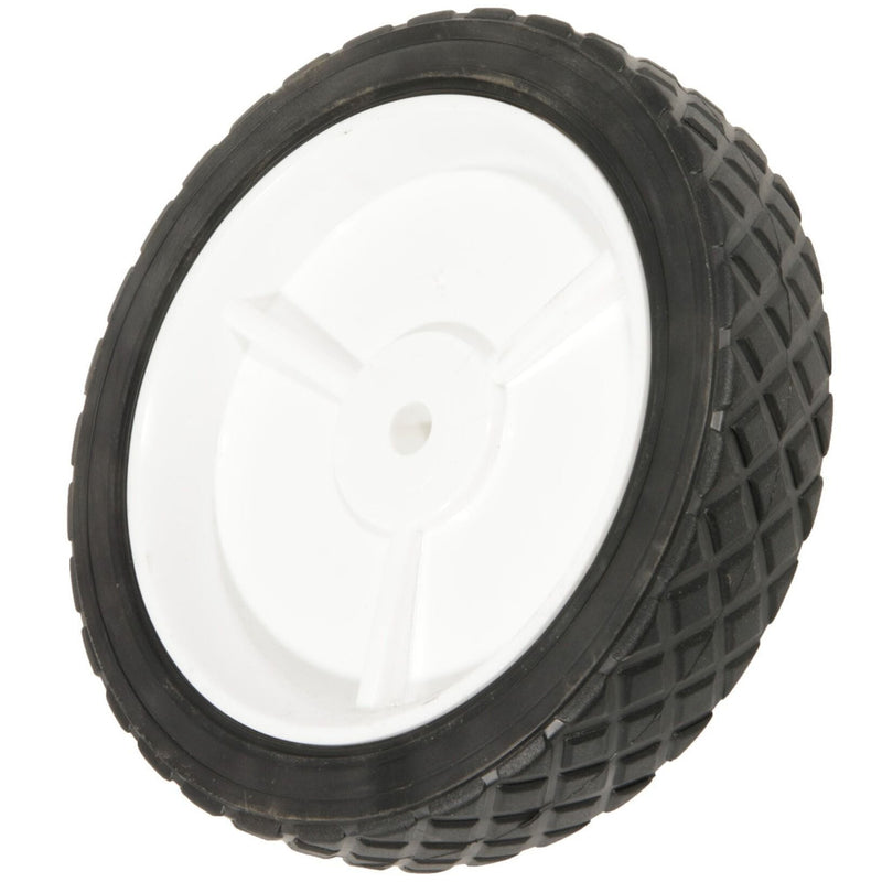 Atlas Plastic Lawn Mower Replacement Wheel, Wide Tread 8-in x 1.75-in P5