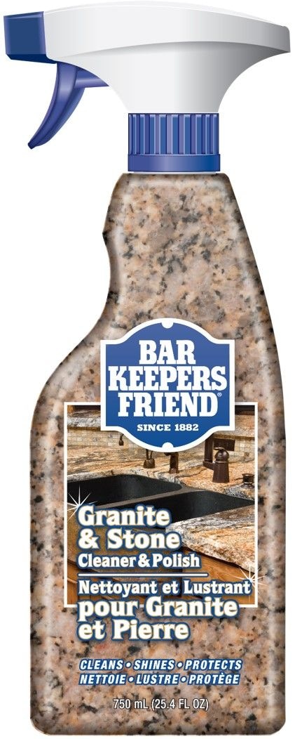 Bar Keepers Friend Granite/Stone Cleaner and Polish, 750-mL V5