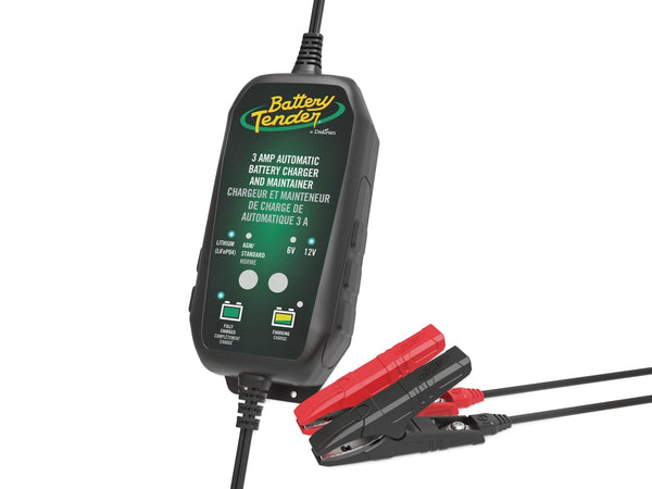 Battery Tender Smart Battery Charger/Maintainer, 3-Amp, 6V/12V V3
