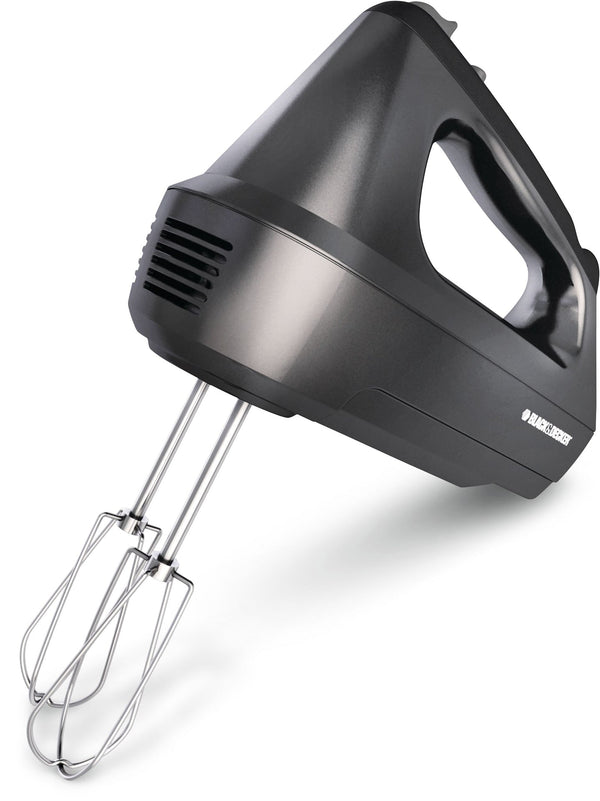 Black & Decker 6-Speeds Hand Mixer with Storage Case Black J0