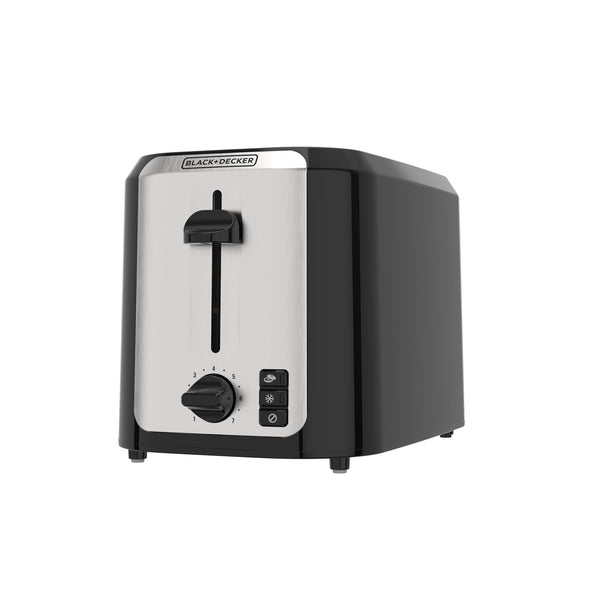Black & Decker Extra Wide Slots Toaster with 7 Settings, 2-Slices U0