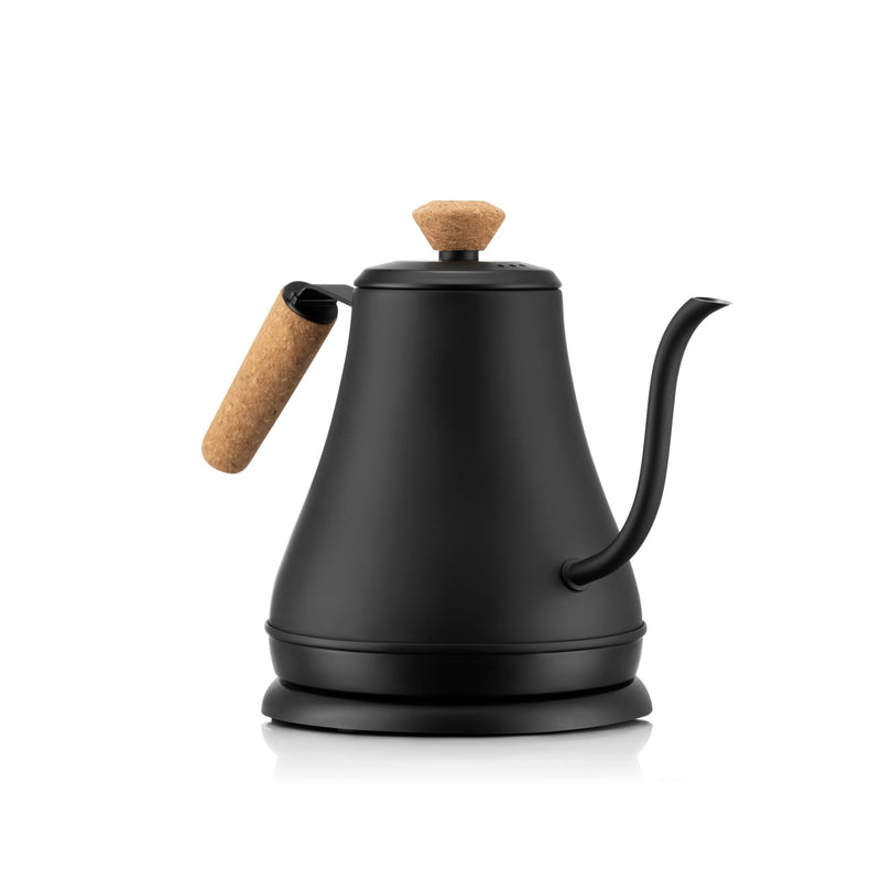 Bodum Electric Cordless Gooseneck Water Kettle with Auto Shut Off, Black, 0.8-L W9