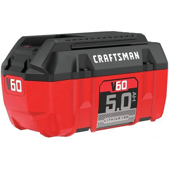 CRAFTSMAN V60 Battery, 5.0 Ah Lithium Ion (CMCB6050) N6