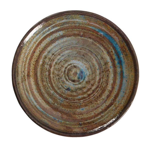 CANVAS Seashore Outdoor Hand Painted Dinner Plates, 1-pc H8