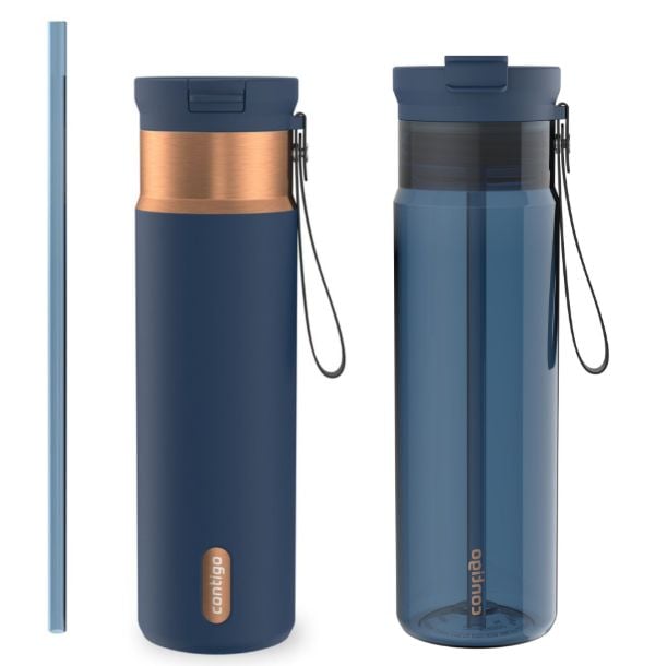 Contigo 24-oz SnapSeal and 28-oz Dual Sip, Abyss J4