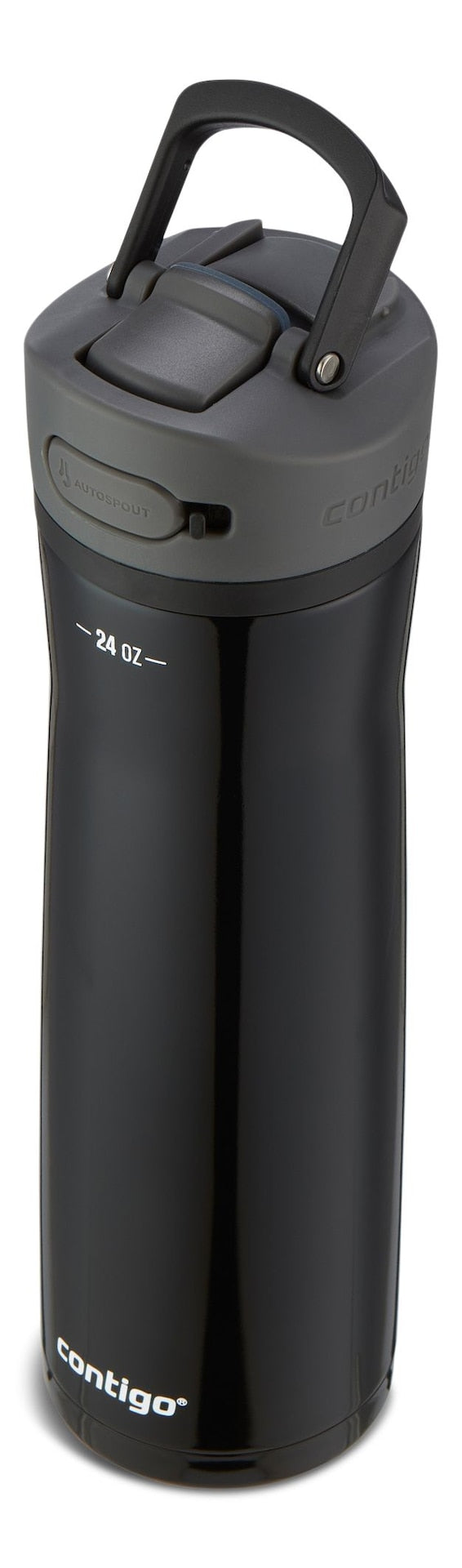 Contigo Ashland Chill 2.0 Insulated Stainless Steel Straw Water Bottle with AUTOSPOUT Lid and Handle, 710-mL G4