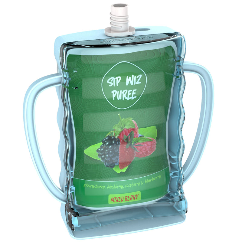 Dinner Active Sip Wiz Squeeze-Proof Holder, Blue C8