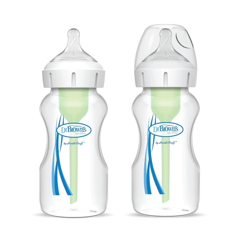 Dr. B's + Wide Neck Bottles, 9-oz, 2-pk B7