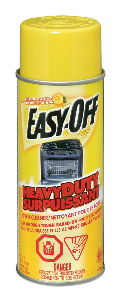 Easy Off Heavy-Duty Oven Cleaner Spray, Lemon Scent, 400-g U6