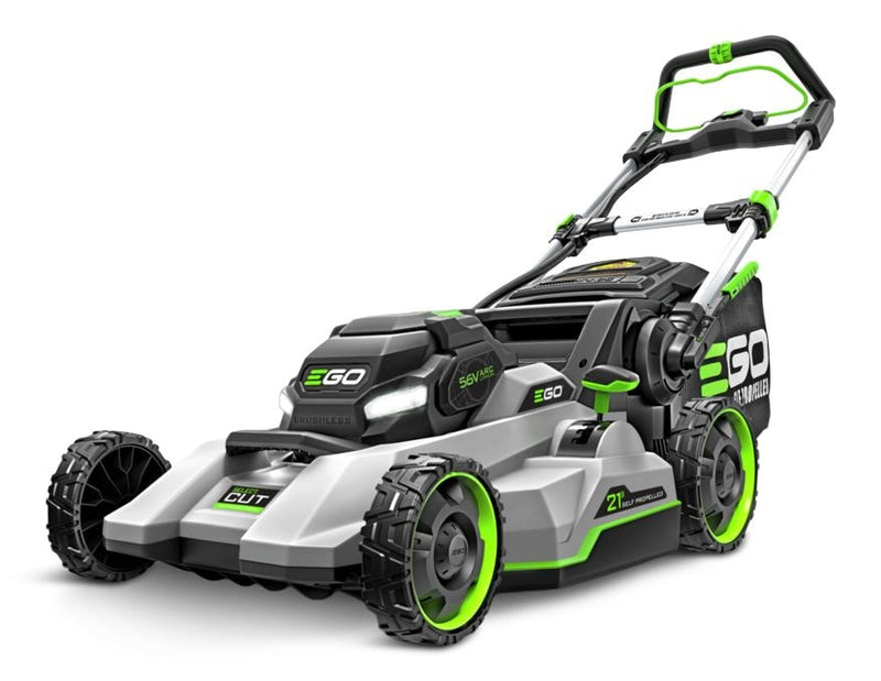 EGO POWER+ 56V Brushless Cordless 21-in Self-Propelled Lawn Mower, Includes (1) 7.5Ah Battery and (1) 550W Rapid Charger, LM2135SP Y6