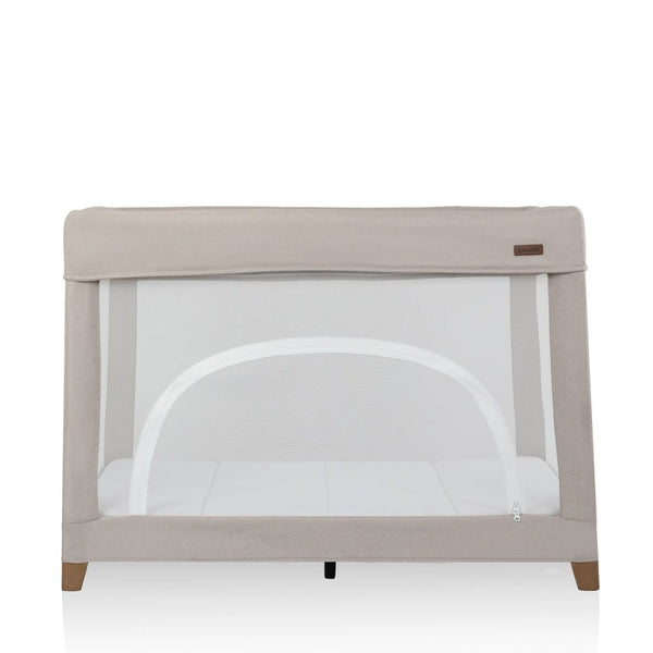 Evenflo Eris 2-In-1 One Hand Playard withBassinet, Beige W3