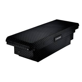 Husky 61.86 Matte Black Aluminum Low Profile Truck Box for Mid-Size Trucks O9