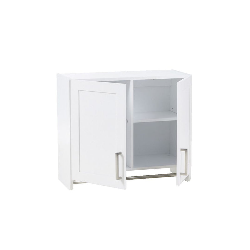 For Living 2-Door Wall Laundry Cabinet, White O1