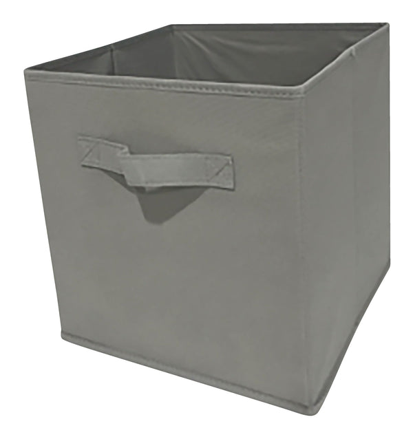 For Living Cube Fabric Drawer Basket, Assorted Colours, 10.5 x 11-in B1