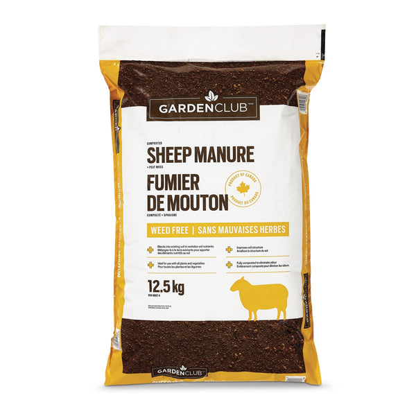 Garden Club Sheep Manure, 12.5-kg L4