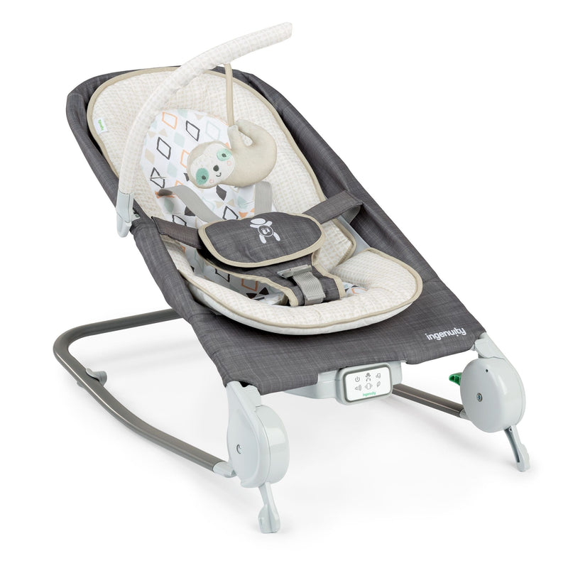 Ingenuity Happy Belly Rock-to-Bounce Massage Seat, Parker K0