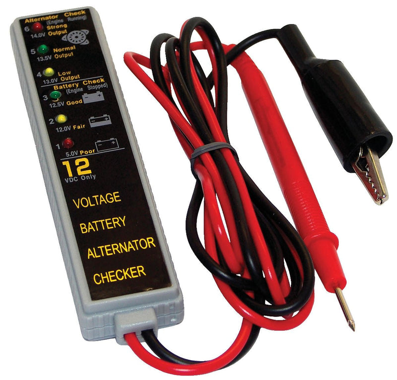 Invincible Marine 12V Battery Meter with LED Display X5