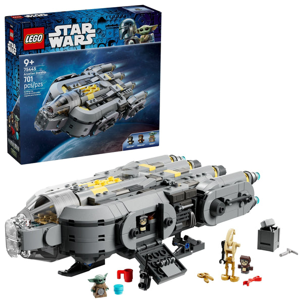 LEGO Star Wars: The Mandalorian and Grogu Anzellan Starship - 75445, 700-pcs, Ages 9+ F8
