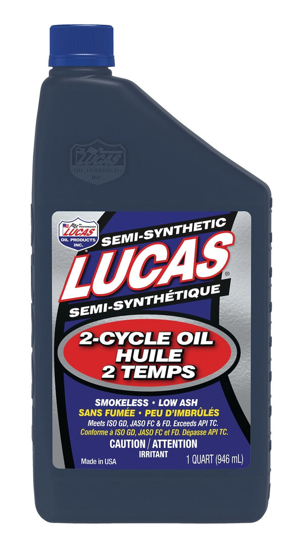 Lucas Oil 2-Stroke Semi-Synthetic Oil, 946-mL M9
