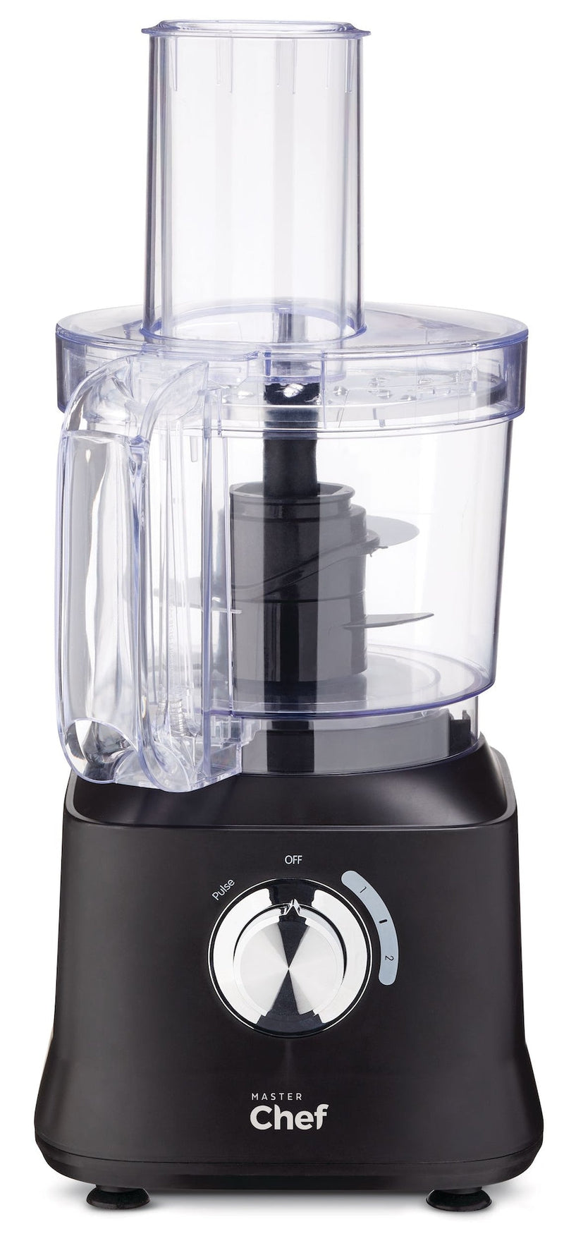 MASTER Chef 2-Speed Electric Food Processor with Pulse Function, Black V1