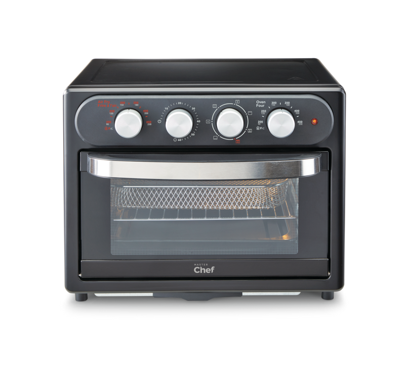 MASTER Chef AirFryer Toaster Oven with 5 Functions, Black C3