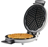 MASTER Chef Round, Non-Stick Waffle Maker, Silver