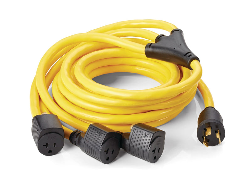 Mastercraft 10AWG STW 30A L5-30P Generator Cord, 23-ft J0