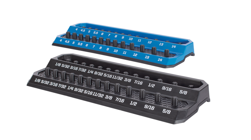 Mastercraft 1/4-in Drive Socket Tray Organizer/Holder, 2-pk V6