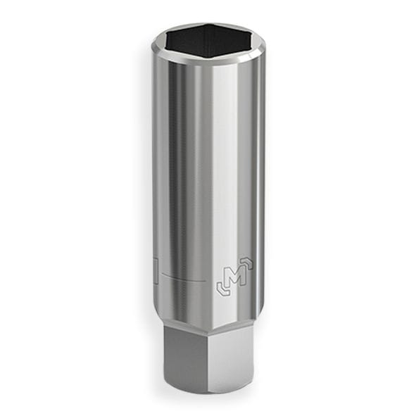 Mastercraft 3/8-in Drive Spark Plug Socket, CRV, Nickel-Chrome Plating, 9/16-in B1