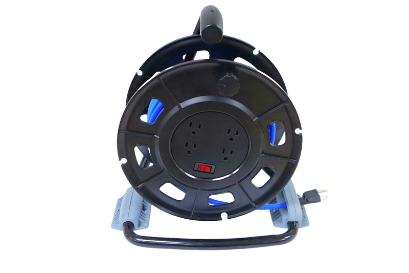 Mastercraft 50-ft 14-Gauge Black Cord Reel with Stand P2