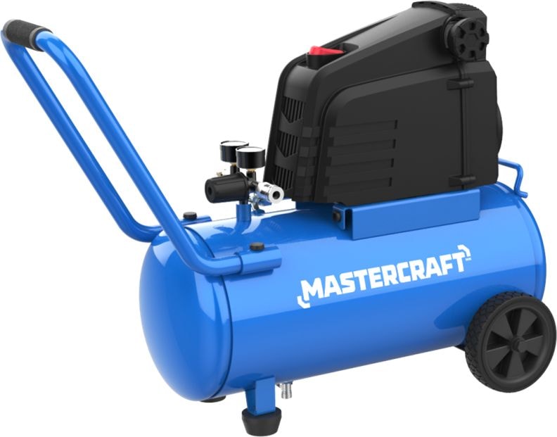 Mastercraft 8-Gallon Oil-Free Portable Air Compressor, 150 PSI, 1.5 HP H6