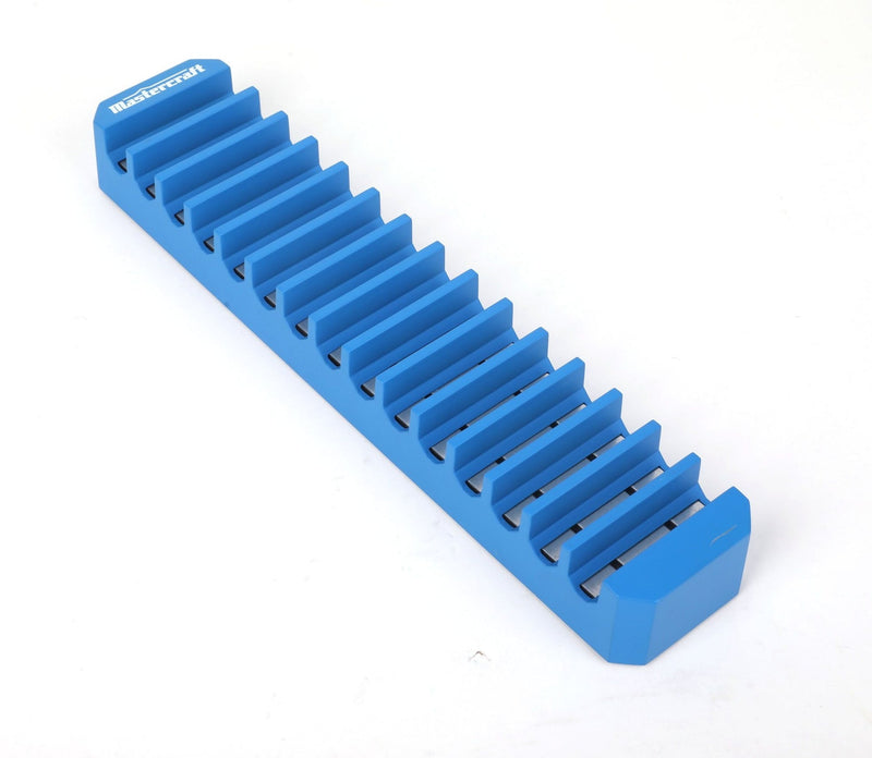 Mastercraft Magnetic Screwdriver Holder for 15 Screwdrivers, 11x2x1.4-in Z8