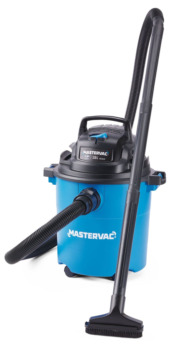 Mastervac VOC507P 4.0 Peak HP Wet/Dry Shop Vacuum with Hose & Accessories, 18.9-L L2