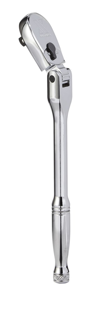 MAXIMUM 1/4-in Drive 90-Tooth Flex Ratchet, CRV, Chrome Plating, 7-in M3