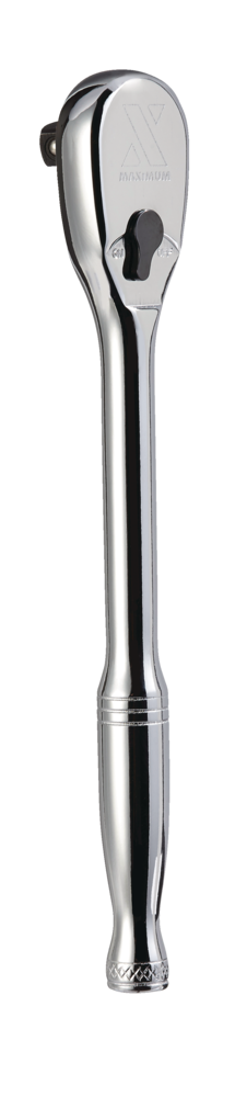 MAXIMUM 1/4-in Drive 90-Tooth Ratchet, CRV, Nickel-Chrome Plating, 6-in D9