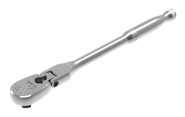 MAXIMUM 3/8-in Drive 90-Tooth Flex Ratchet, CRV, Chrome Plating, 11-in X8