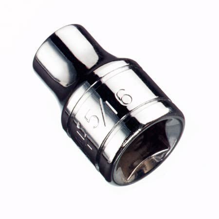MAXIMUM 3/8-in Drive Assorted Sizes Regular Socket, 6-Point, Nickel-Chrome Plating O9