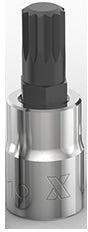 MAXIMUM 3/8-in Drive Triple Square Socket, Hex Bit Y1