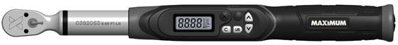 MAXIMUM Digital Angle Torque Wrench, 3/8-in I8